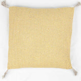 Almofada Decorativa Rústica Amarela 45x45cm - Ribes y Casals
