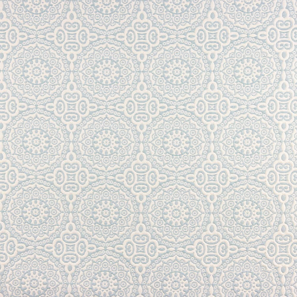 Colcha Piqué Mandala Verde Água - Ribes y Casals