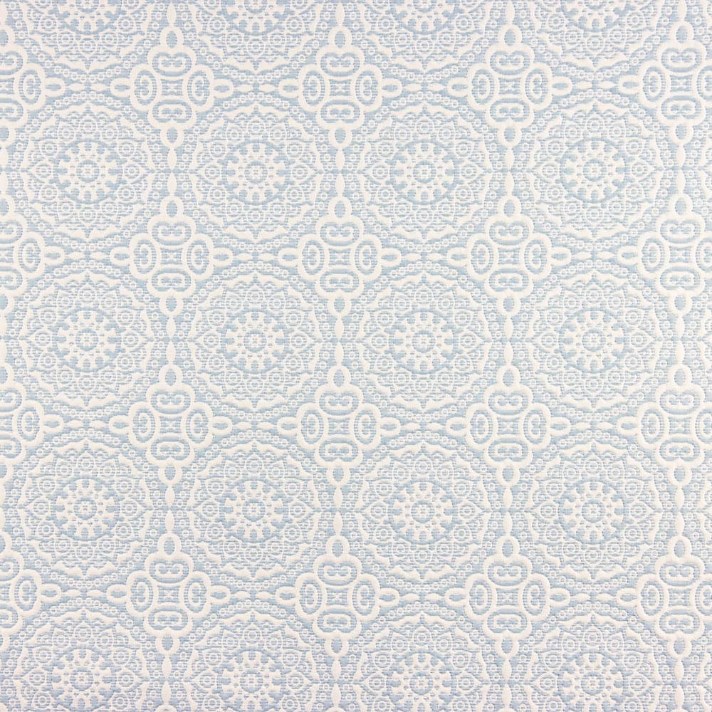 Colcha Piqué Mandala Verde Água - Ribes y Casals