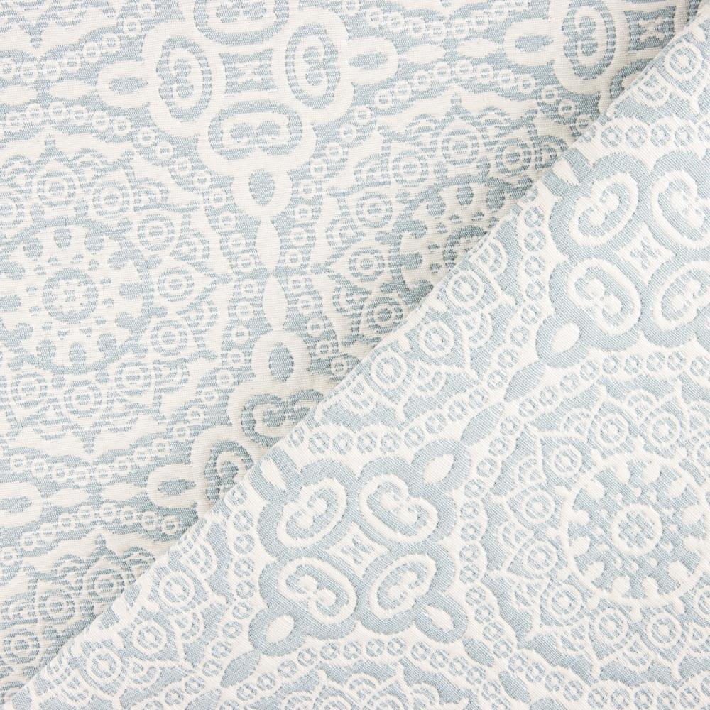 Colcha Piqué Mandala Verde Água - Ribes y Casals