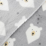 Tecido Polar Coralina Urso - Ribes y Casals