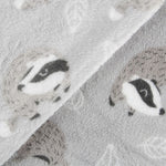 Tecido Polar Coralina Ouriços - Ribes y Casals