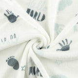 Tecido Polar Coralina Hello World - Ribes y Casals