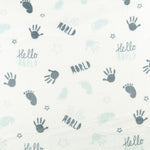 Retal Coralina Hello World 200x150 cm - Ribes y Casals