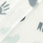 Tecido Polar Coralina Hello World - Ribes y Casals