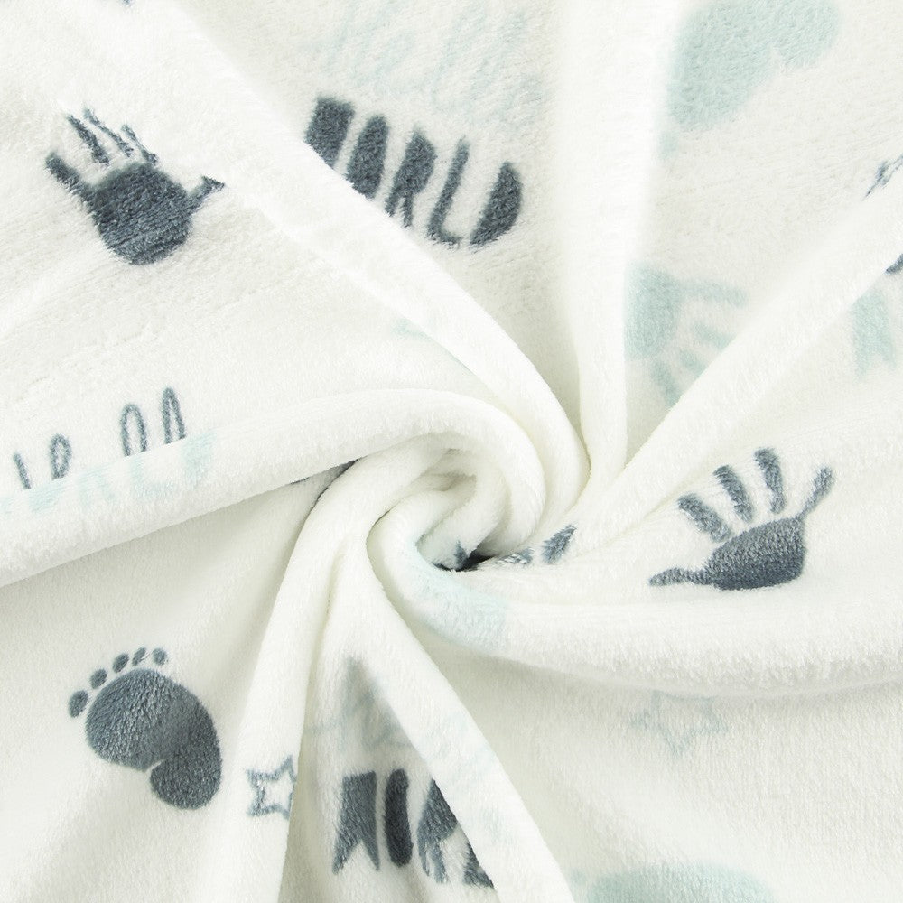 Retal Coralina Hello World 200x150 cm - Ribes y Casals