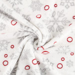 Tecido Polar Coralina White Christmas - Ribes y Casals