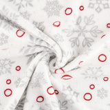 Tecido Polar Coralina White Christmas - Ribes y Casals