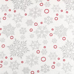 Tecido Polar Coralina White Christmas - Ribes y Casals