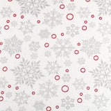 Tecido Polar Coralina White Christmas - Ribes y Casals