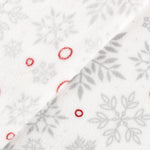 Tecido Polar Coralina White Christmas - Ribes y Casals