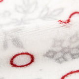 Tecido Polar Coralina White Christmas - Ribes y Casals