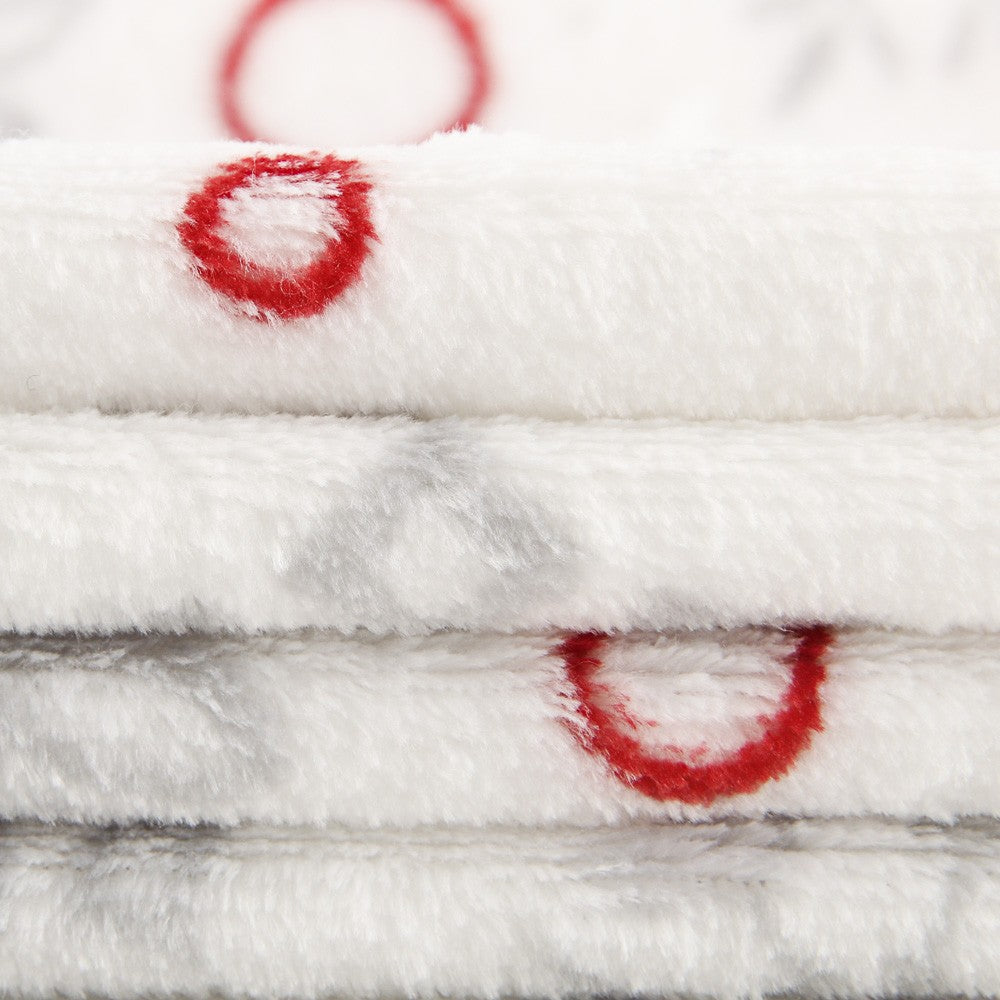 Tecido Polar Coralina White Christmas - Ribes y Casals