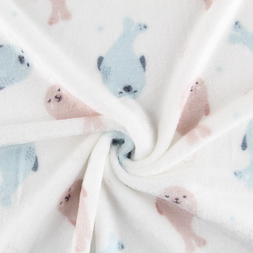 Tecido Polar Coralina Ocean - Ribes y Casals