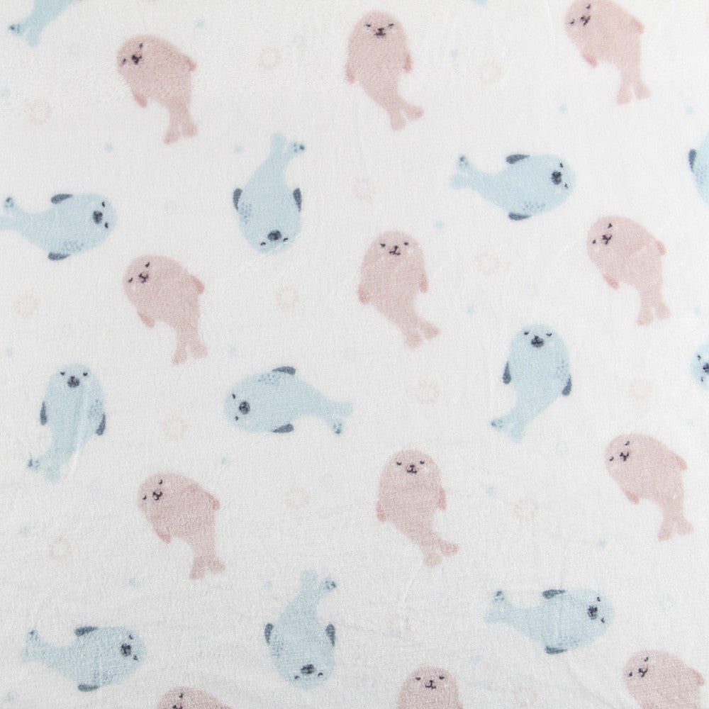 Tecido Polar Coralina Ocean - Ribes y Casals