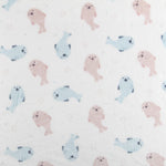 Tecido Polar Coralina Ocean - Ribes y Casals