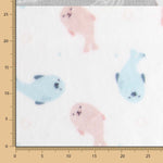 Tecido Polar Coralina Ocean - Ribes y Casals