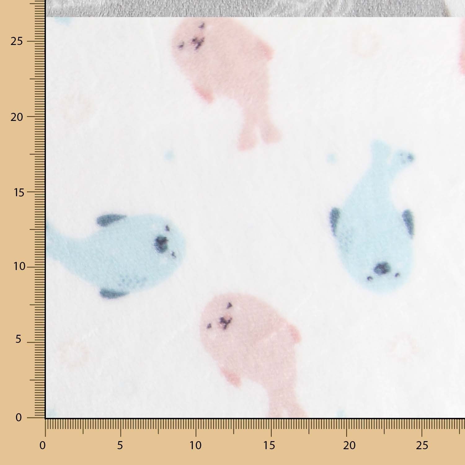 Tecido Polar Coralina Ocean - Ribes y Casals