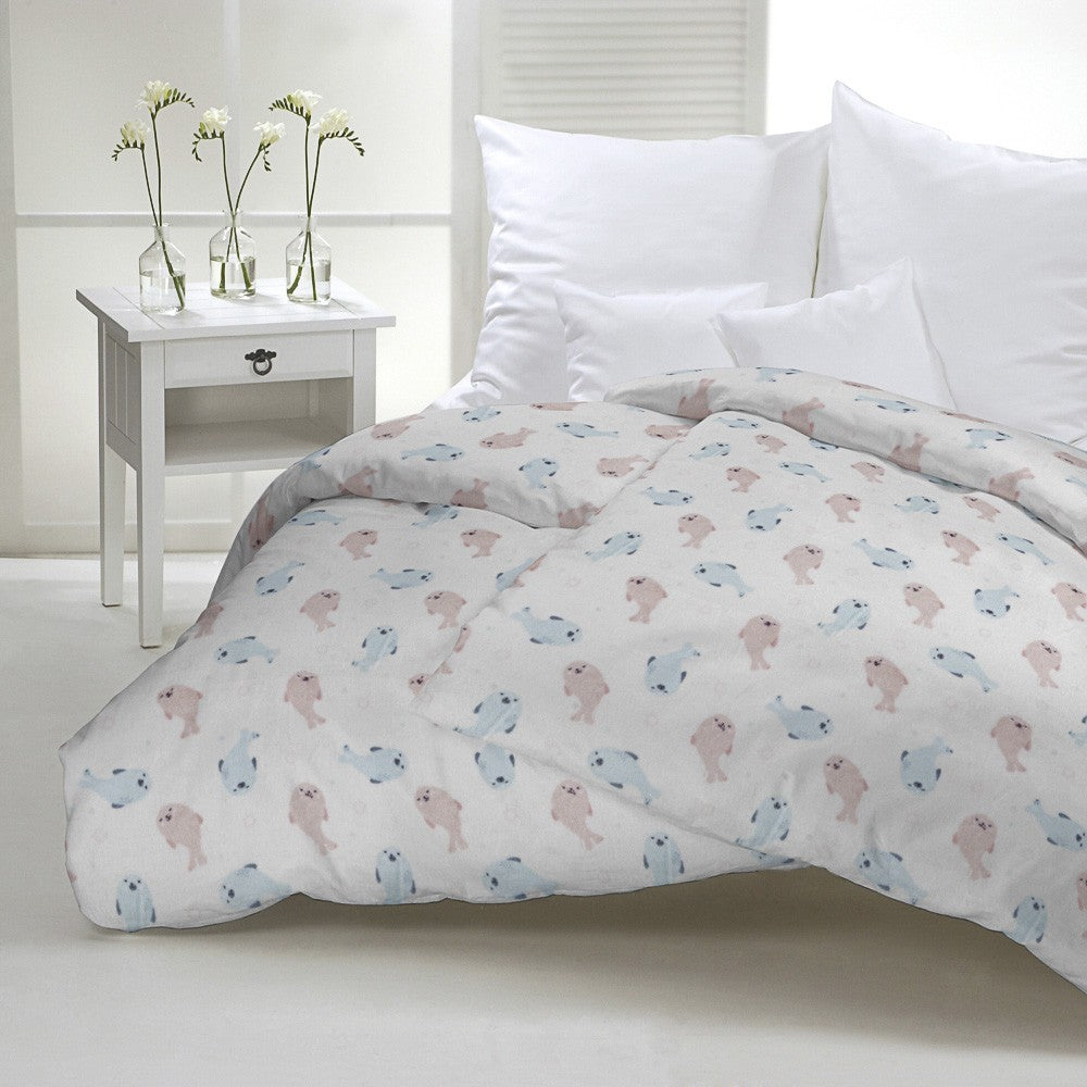 Tecido Polar Coralina Ocean - Ribes y Casals