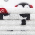 Tecido Polar Coralina Pingüins - Ribes y Casals