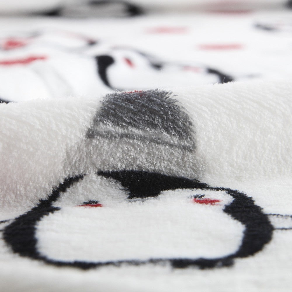 Tecido Polar Coralina Pingüins - Ribes y Casals