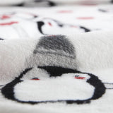 Tecido Polar Coralina Pingüins - Ribes y Casals