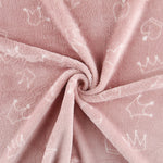 Tecido Polar Coralina Queens - Ribes y Casals