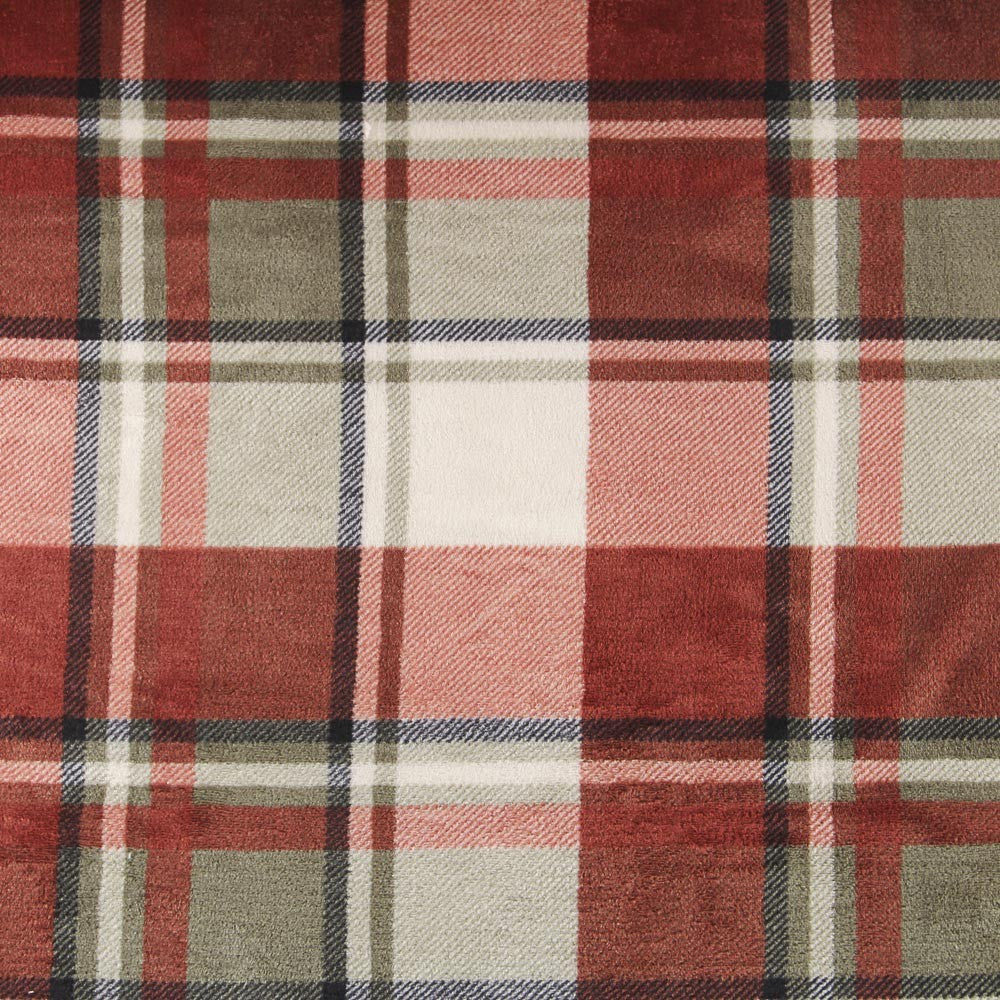 Tecido Polar Coralina Escocês - Ribes y Casals