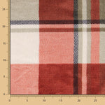 Tecido Polar Coralina Escocês - Ribes y Casals