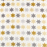 Tecido Polar Coralina Stars Castanho - Ribes y Casals