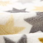 Tecido Polar Coralina Stars Castanho - Ribes y Casals