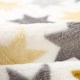 Tecido Polar Coralina Stars Castanho - Ribes y Casals