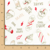 Tecido Polar Coralina Cool Dude - Ribes y Casals