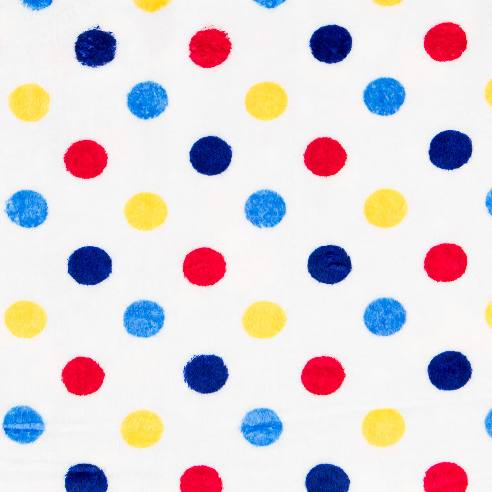 Coralina Reversível Aviões Azul e Bolinhas Coloridas - Ribes y Casals