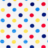 Coralina Reversível Aviões Azul e Bolinhas Coloridas - Ribes y Casals