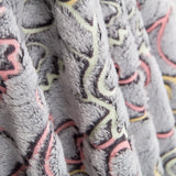 Tecido Coralina Caveira Fluorescente - Ribes y Casals