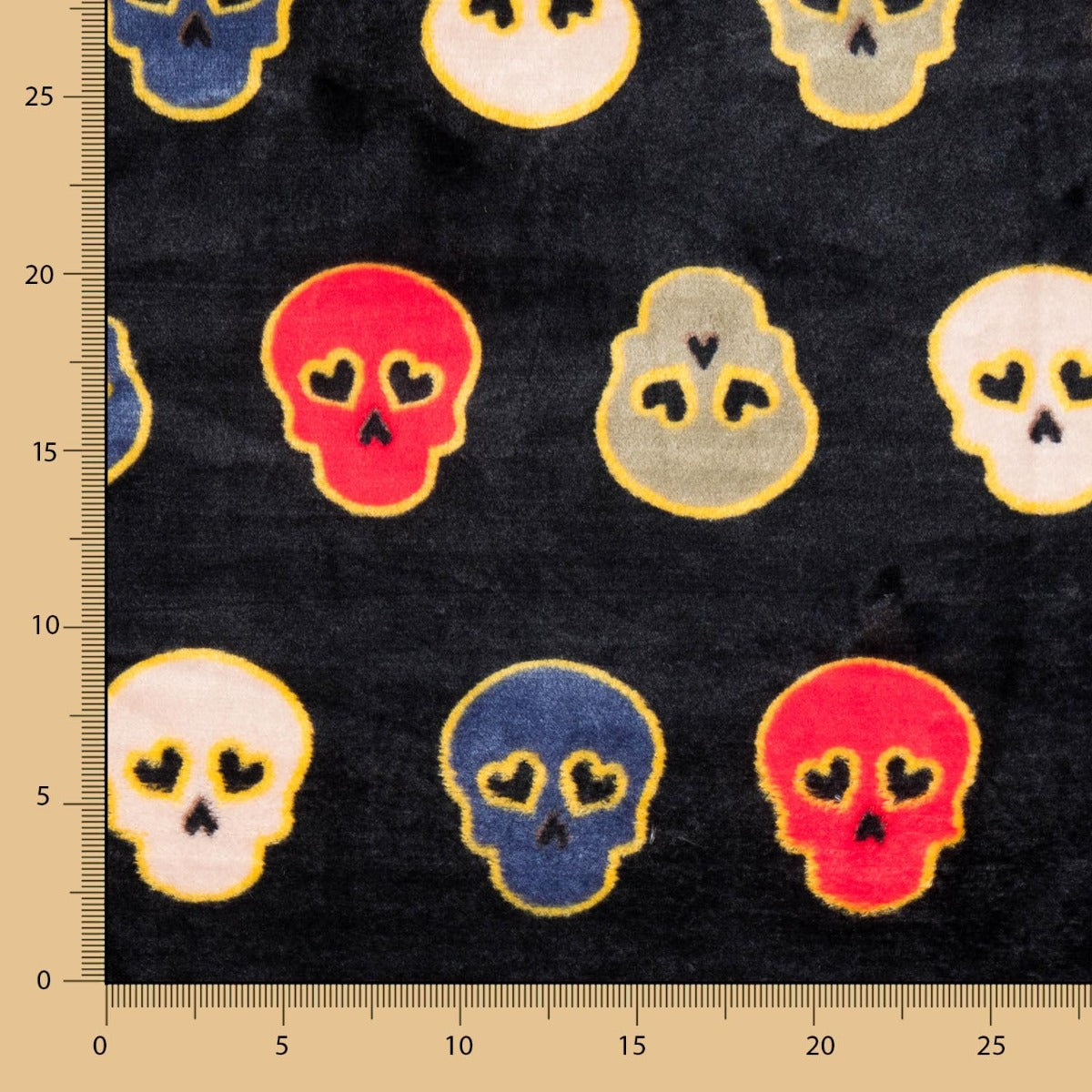 Coralina Caveiras Preto - Ribes y Casals