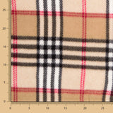 Coralina Estampada Quadrados Castanho - Ribes y Casals