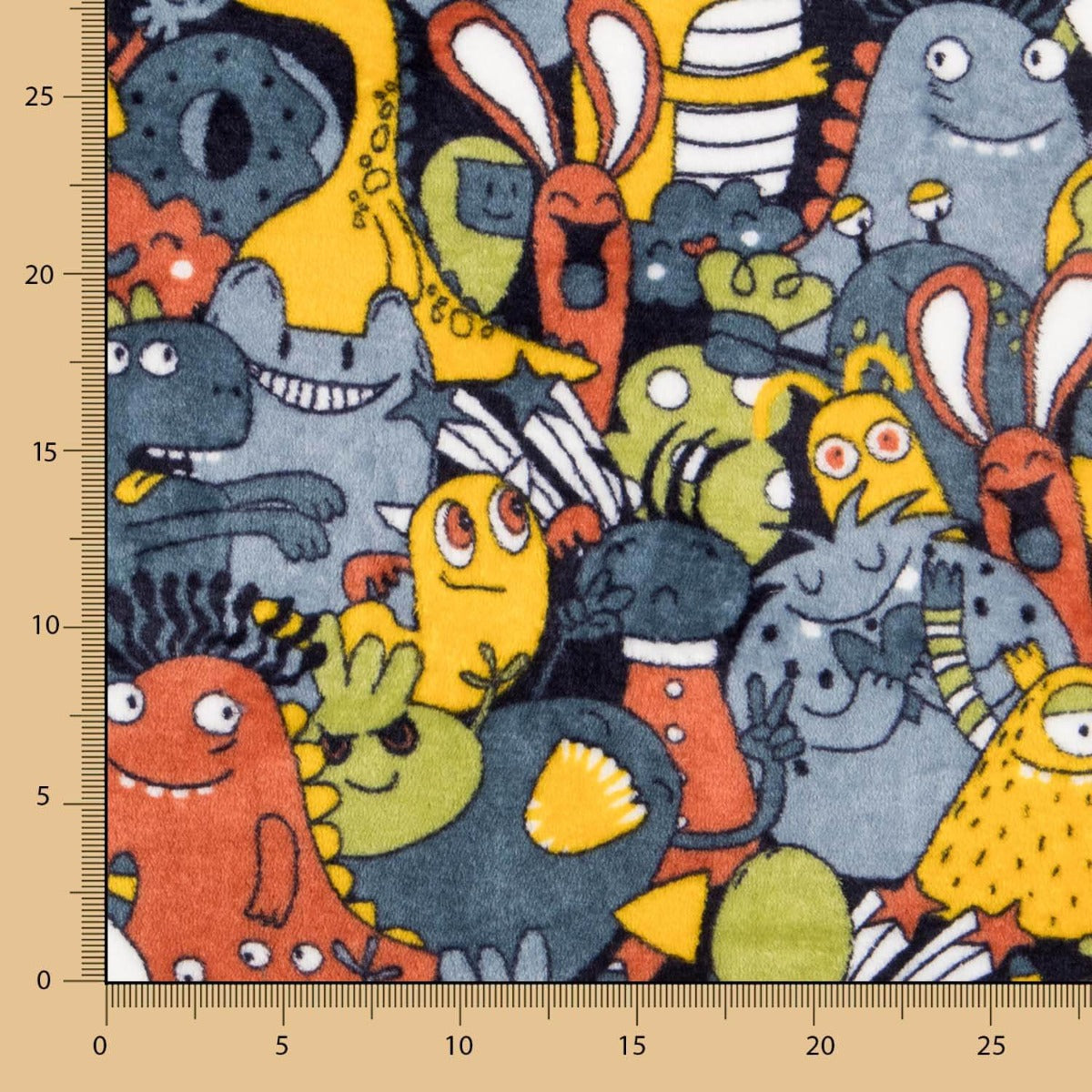 Coralina Estampada Monstros - Ribes y Casals