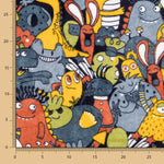 Coralina Estampada Monstros - Ribes y Casals