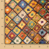 Coralina Estampada Crochet Rombos - Ribes y Casals