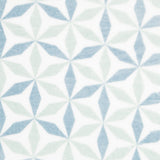 Tecido Polar Geométrica Turquesa - Ribes y Casals