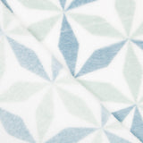 Tecido Polar Geométrica Turquesa - Ribes y Casals