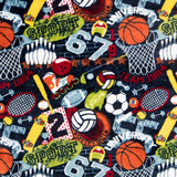 Tecido Polar Sports Azul - Ribes y Casals