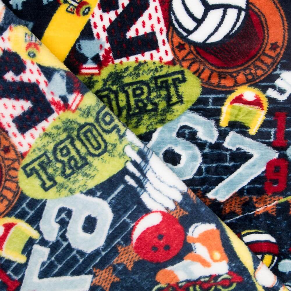 Tecido Polar Sports Azul - Ribes y Casals