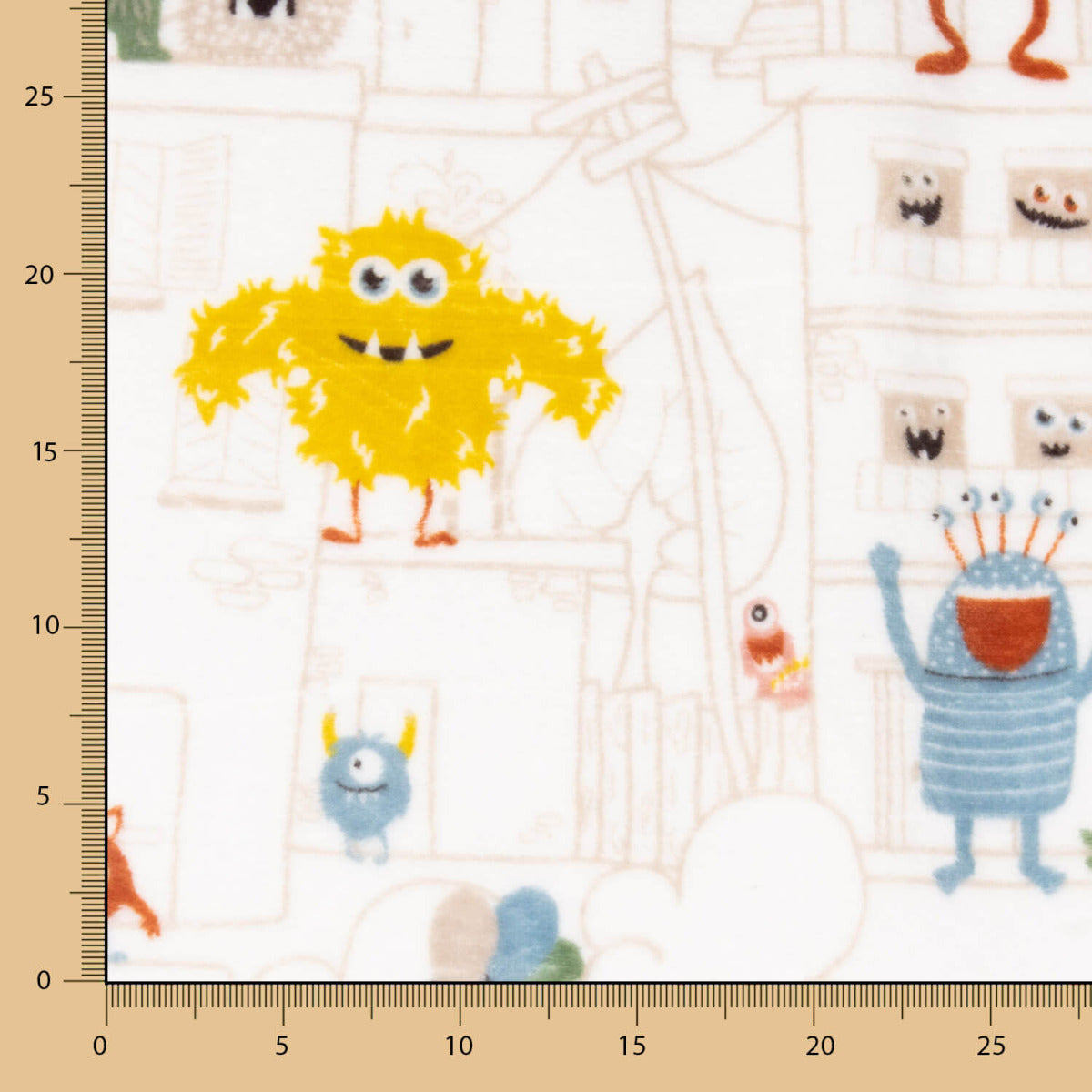 Coralina Monsters Branco - Ribes y Casals