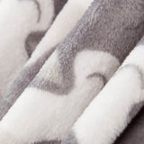 Tecido Coralina Pinguins Cinza - Ribes y Casals