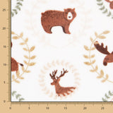 Tecido Polar Yosemite Ecru - Ribes y Casals