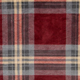 Tecido Coralina Scottish Grena - Ribes y Casals