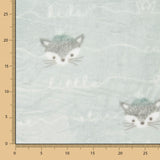 Tecido Coralina Baby Fox - Ribes y Casals